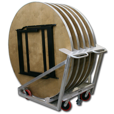 Round Table Cart Gill Manufacturing, Round Banquet Table Carts