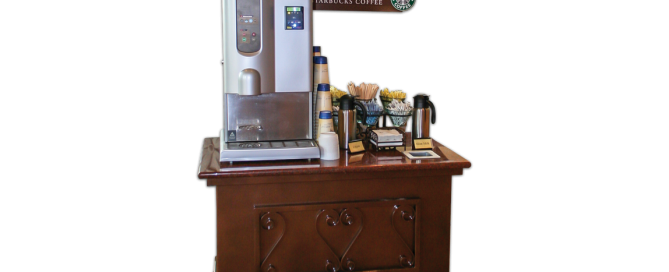 Mobile Coffee Cabinet